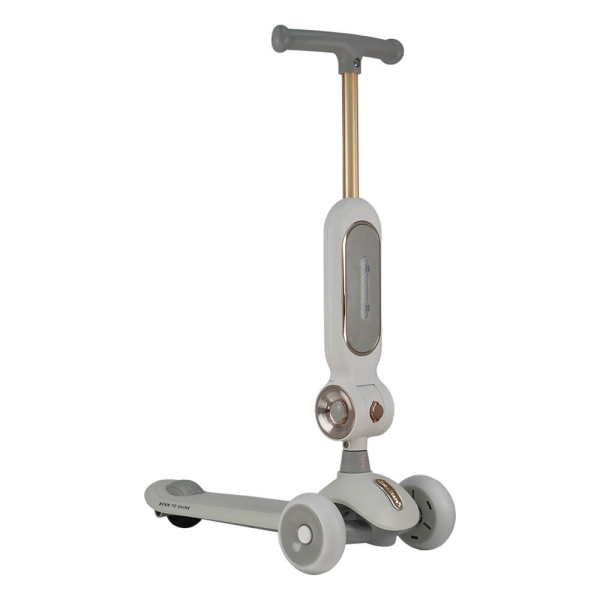 Παιδικό Πατίνι Τρίτροχο (12+ Μηνών) Bebe Stars Xride 2 In 1 Grey 671-186