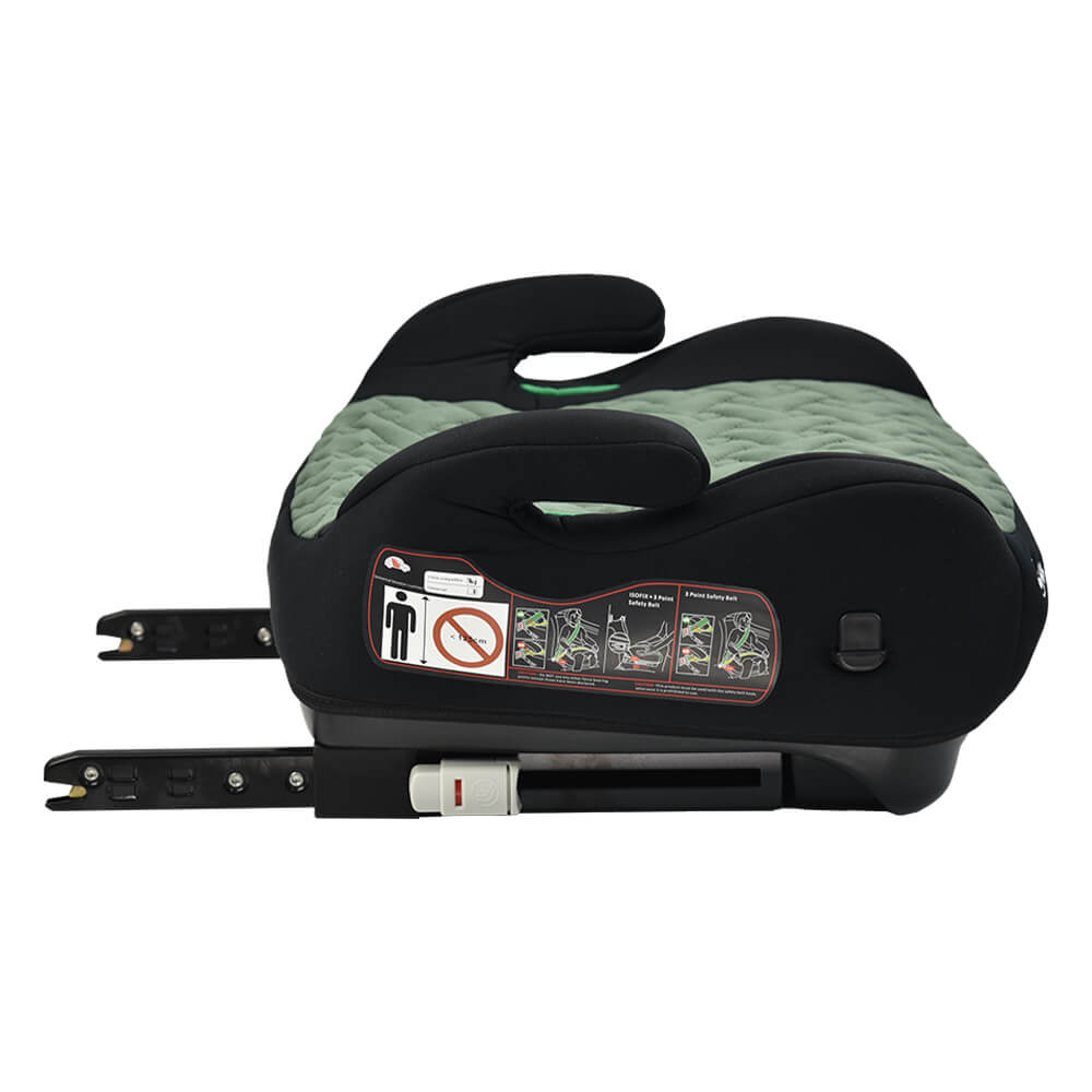 Κάθισμα Αυτοκινήτου Booster (125 Έως 150Εκ Ύψος) Bebe Stars I-Size Olive 954-176 Home Βρεφικά Καθίσματα Spitishop
