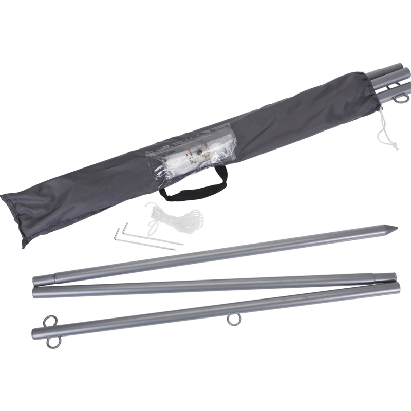 Ορθοστάτης Για Σκίαστρο Κήπου 220εκ. K-M X61500010