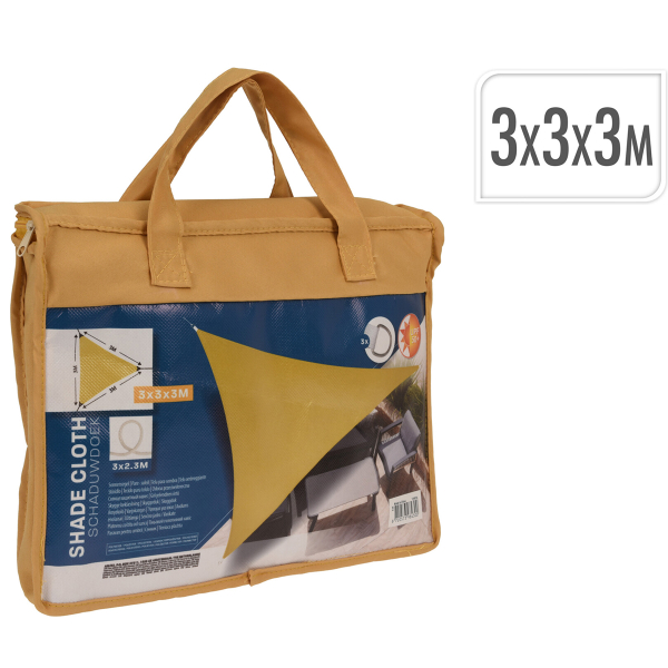 Πανί Σκίασης Αδιάβροχο & Αντιηλιακό (3x3x3) K-M C46400550