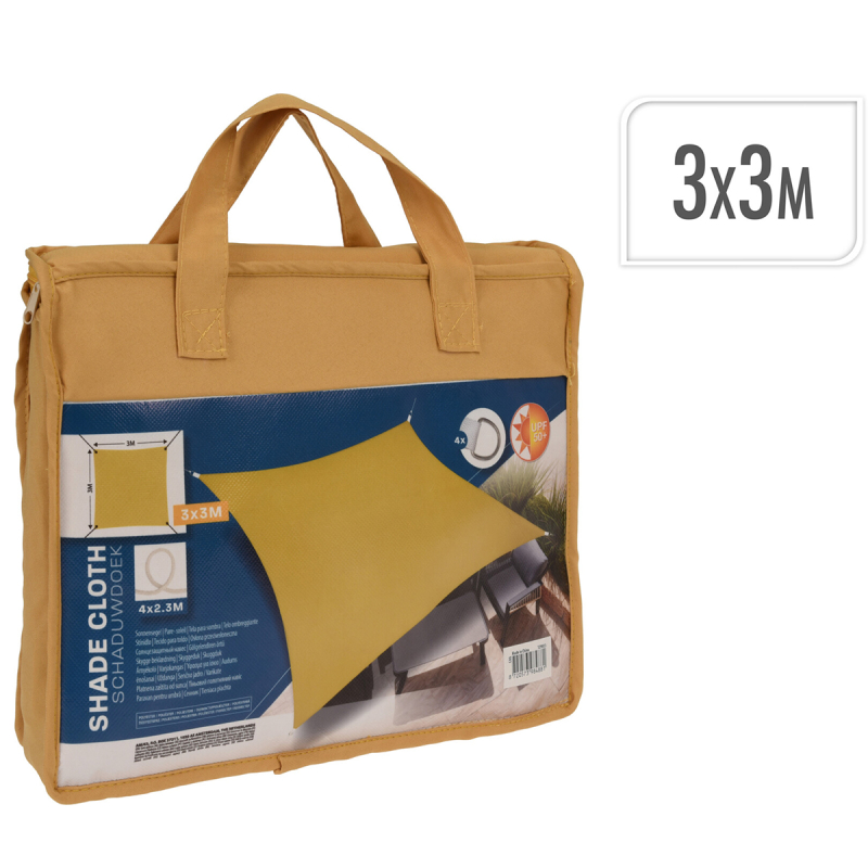 Πανί Σκίασης Αδιάβροχο & Αντιηλιακό (3x3) K-M C46400750