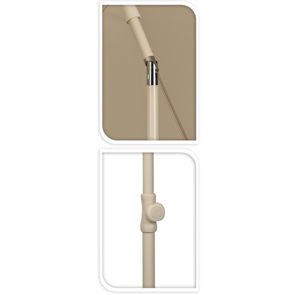 Στρογγυλή Ομπρέλα Κήπου (Φ220) K-M X11000900