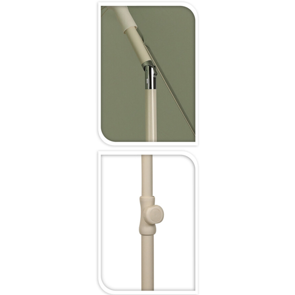 Στρογγυλή Ομπρέλα Κήπου (Φ220) K-M X11000910