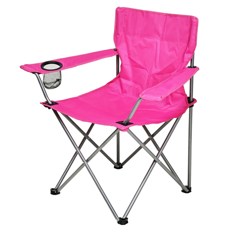 Καρεκλάκι Παραλίας Μεταλλικό Πτυσσόμενο K-M FD8300890 Pink