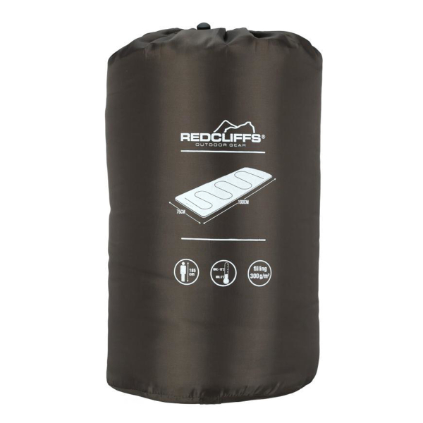 Sleeping Bag Μονό 3 Εποχών (75x190) K-M X98000280 Taupe