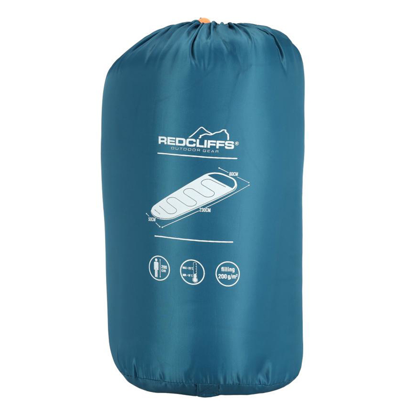 Sleeping Bag Μονό 2 Εποχών (80X230) K-M X98000270 Blue Home Οργάνωση & Αποθήκευση Είδη Camping Bags Υποστρώματα Spitishop