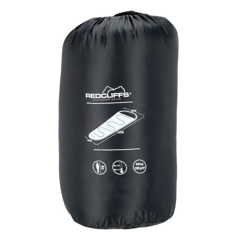 Sleeping Bag Μονό 2 Εποχών (80X230) K-M X98000270 D Grey Home Οργάνωση & Αποθήκευση Είδη Camping Bags Υποστρώματα Spitishop