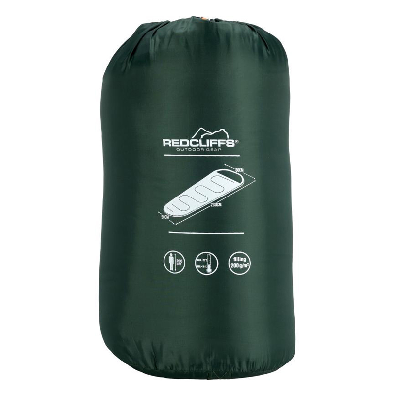 Sleeping Bag Μονό 2 Εποχών (80X230) K-M X98000270 Green Home Οργάνωση & Αποθήκευση Είδη Camping Bags Υποστρώματα Spitishop