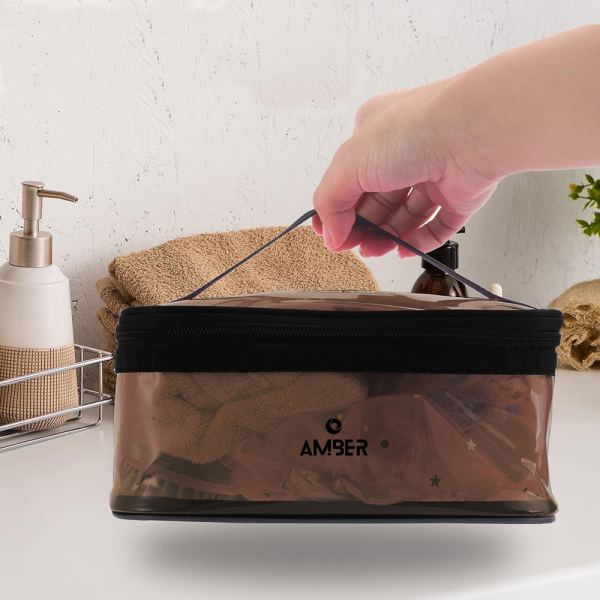 Νεσεσέρ Καλλυντικών (23x17x11) Amber 2033-4 Καφέ