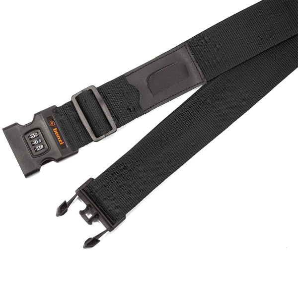 Ιμάντας Βαλίτσας 180εκ. Benzi 5837 Black