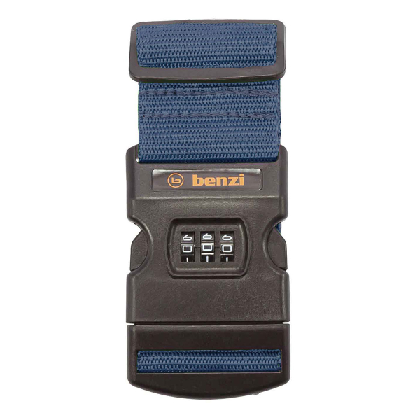 Ιμάντας Βαλίτσας 180εκ. Benzi 5837 Blue