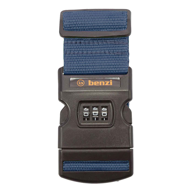 Ιμάντας Βαλίτσας 180εκ. Benzi 5837 Blue