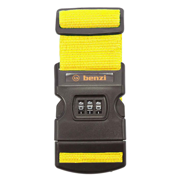 Ιμάντας Βαλίτσας 180εκ. Benzi 5837 Yellow