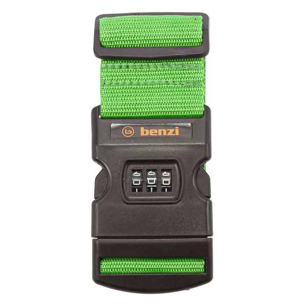 Ιμάντας Βαλίτσας 180εκ. Benzi 5837 Green