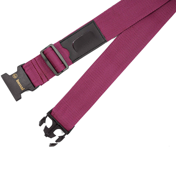 Ιμάντας Βαλίτσας 180εκ. Benzi 5838 Bordeaux