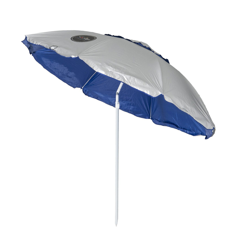Σπαστή Ομπρέλα Θαλάσσης (Φ190) Με Προστασία UPF 50+ Campo Kerry 200 Blue 6004120