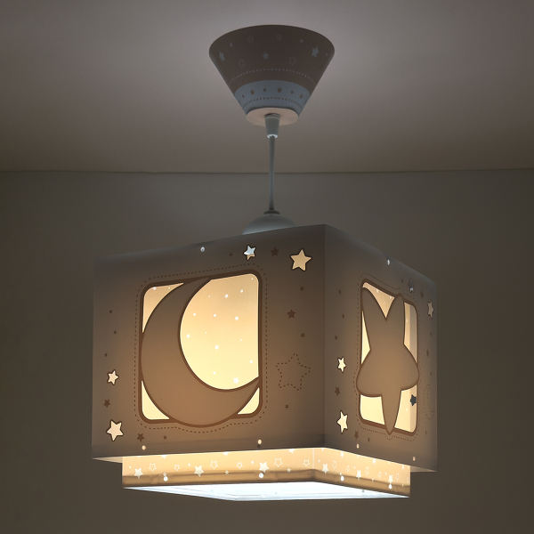 Παιδικό Φωτιστικό Οροφής Μονόφωτο Ango Moon Beige 63232 B