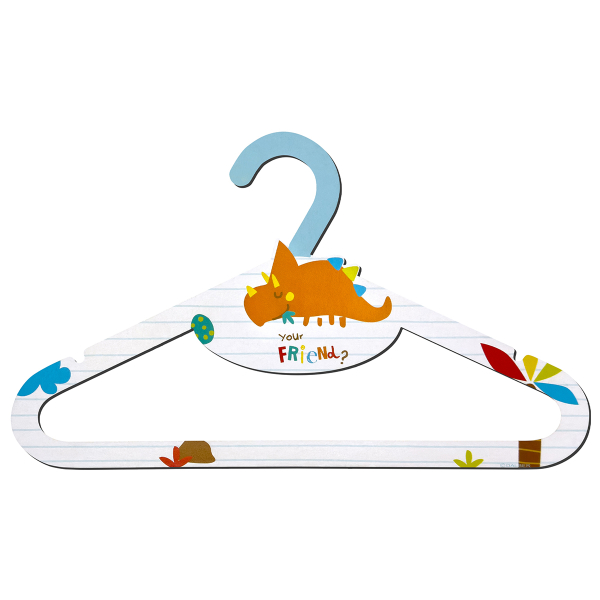 Παιδικές Κρεμάστρες Ρούχων (Σετ 8τμχ) Ango Dinos 4450