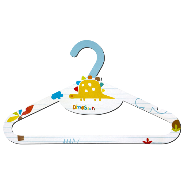 Παιδικές Κρεμάστρες Ρούχων (Σετ 8τμχ) Ango Dinos 4450
