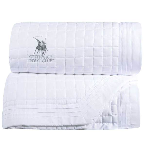 Κουβερλί King Size (240x250) Greenwich Polo Club 2354 White