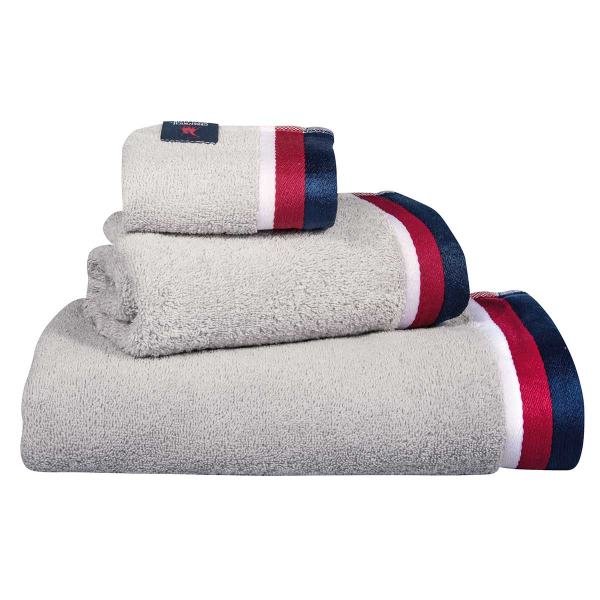 Πετσέτες Μπάνιου (Σετ 3τμχ) Greenwich Polo Club 3064 Grey 520gsm