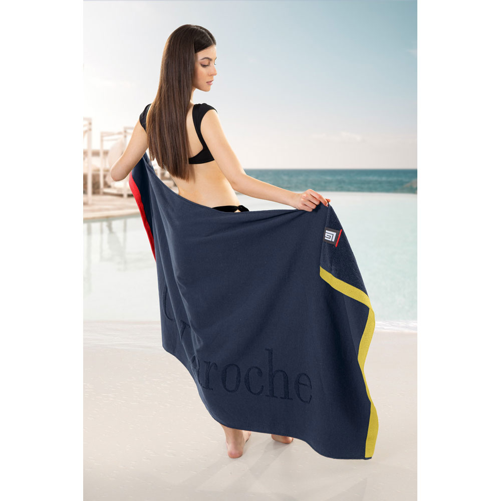 Πετσέτα Θαλάσσης (90X180) Guy Laroche Double Marine Home Πετσέτες Ενηλίκων Spitishop