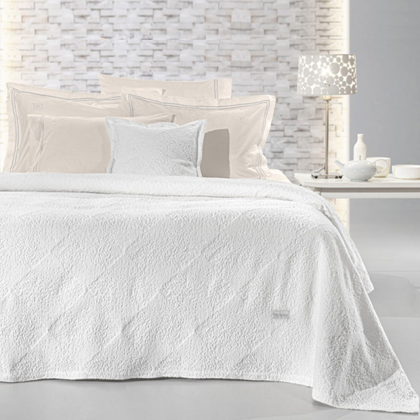 Κουβερτόριο Υπέρδιπλο (260x250) Guy Laroche Portobello White