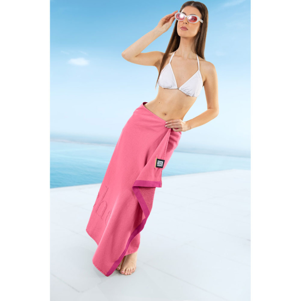 Πετσέτα Θαλάσσης (90x180) Guy Laroche Double Sangria