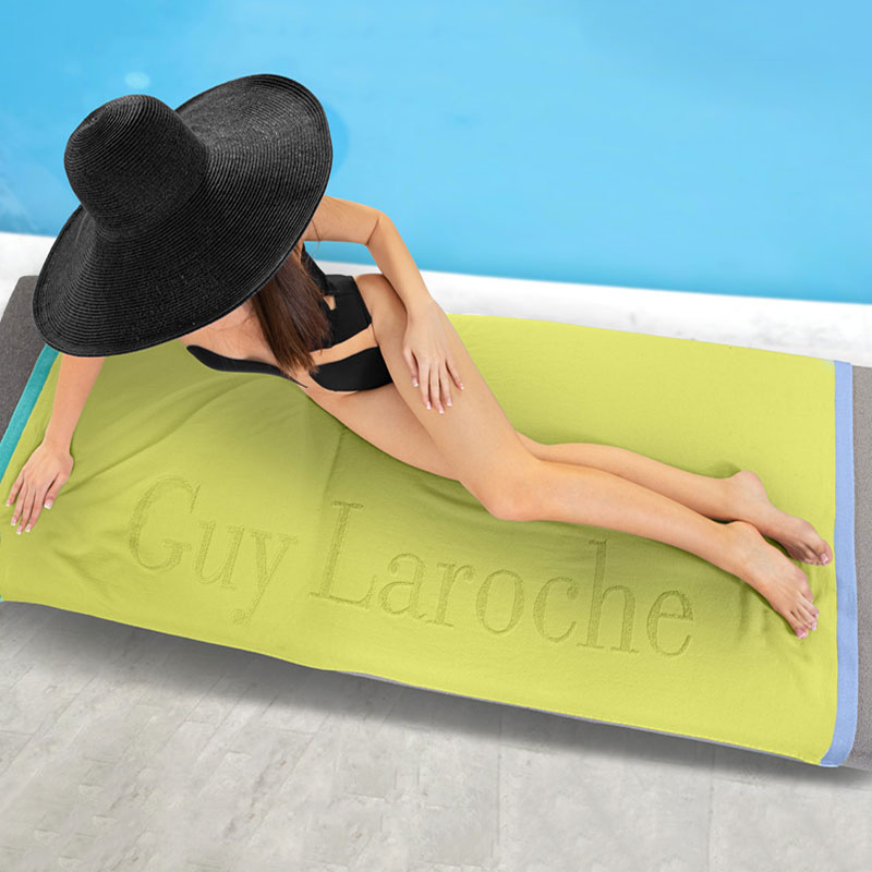 Πετσέτα Θαλάσσης (90x180) Guy Laroche Double Lime