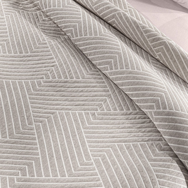 Κουβερτόριο Υπέρδιπλο (245x260) Guy Laroche Lupo Beige - White