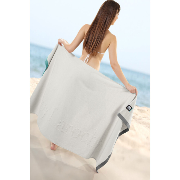 Πετσέτα Θαλάσσης (90x180) Guy Laroche Double Smoke