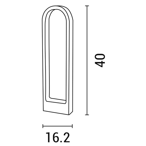 Φωτιστικό Δαπέδου Εξωτερικού Χώρου LED Eurolamp 145-20628