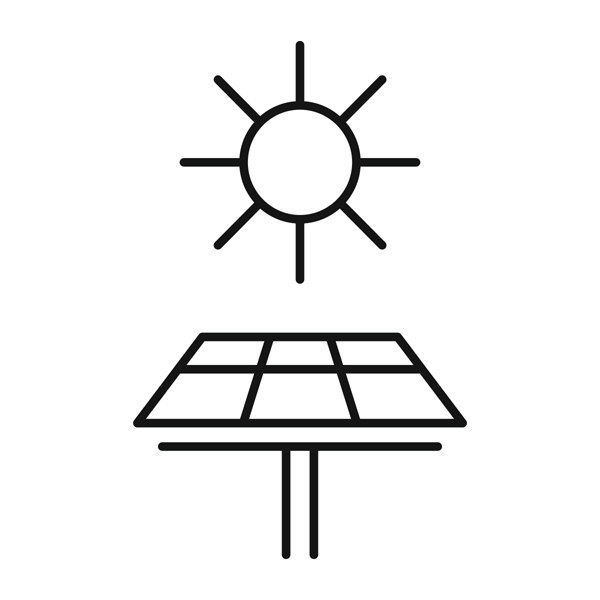 Ηλιακό Φωτιστικό Καρφωτό LED Eurolamp 145-20852