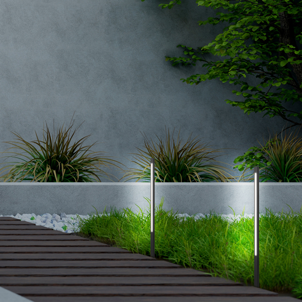 Φωτιστικό Δαπέδου Καρφωτό Εξωτερικού Χώρου LED Eurolamp 145-20652