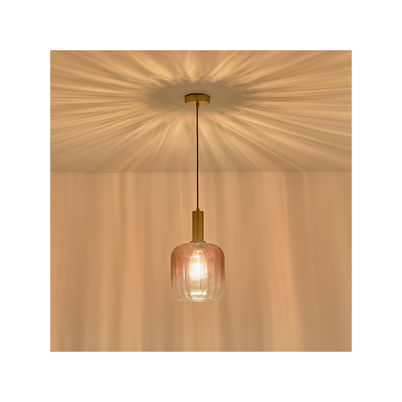 Φωτιστικό Οροφής Μονόφωτο Eurolamp Ombre 144-24087