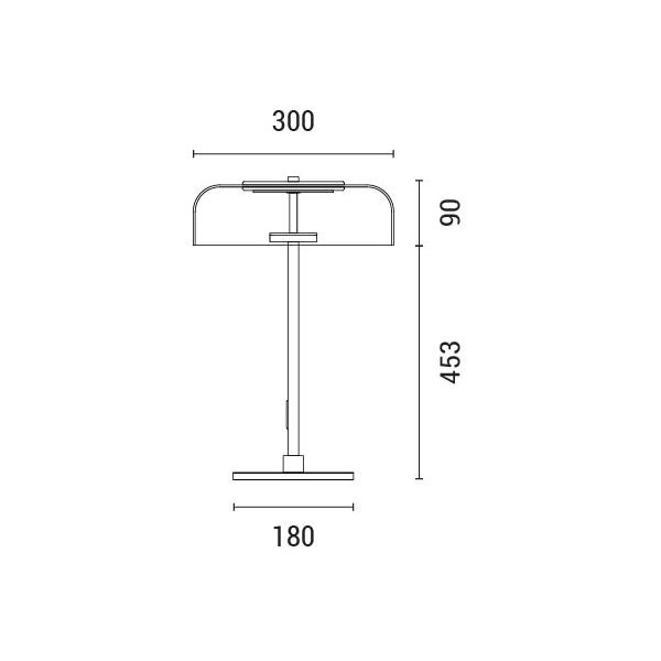 Πορτατίφ Led Eurolamp Lobby 144-15091 Home Φωτιστικά Επιτραπέζια Spitishop