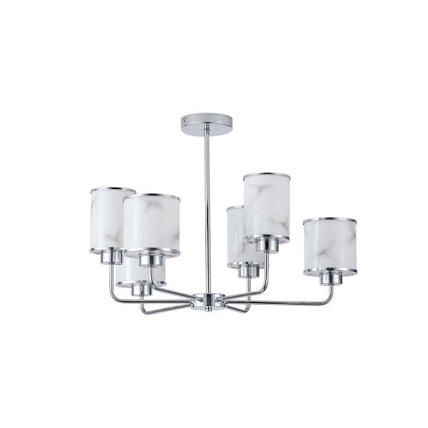 Φωτιστικό Οροφής Πολύφωτο Eurolamp Marbeline 144-24016