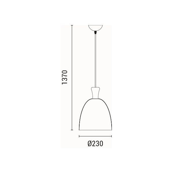 Φωτιστικό Οροφής Μονόφωτο Eurolamp Simplo 144-24123 Home Φωτιστικά Spitishop