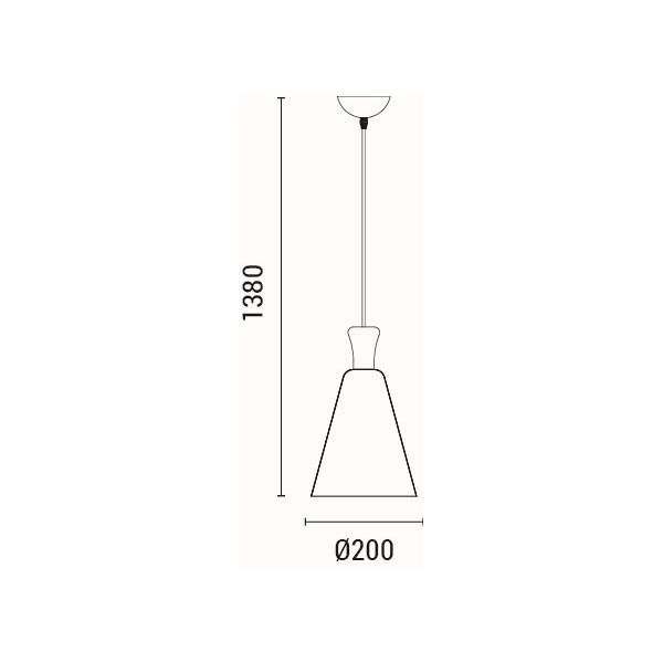 Φωτιστικό Οροφής Μονόφωτο Eurolamp Opaco 144-24131 Home Φωτιστικά Spitishop