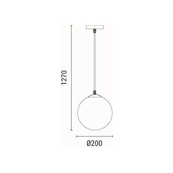Φωτιστικό Οροφής Μονόφωτο Eurolamp Selini 144-24140 Home Φωτιστικά Spitishop