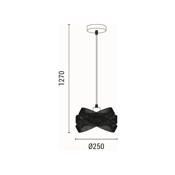 Φωτιστικό Οροφής Μονόφωτο Eurolamp Oggi 144-46015 Home Φωτιστικά Spitishop