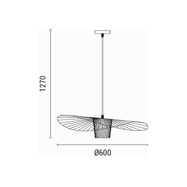 Φωτιστικό Οροφής Μονόφωτο Eurolamp Cap 144-46019 Home Φωτιστικά Spitishop
