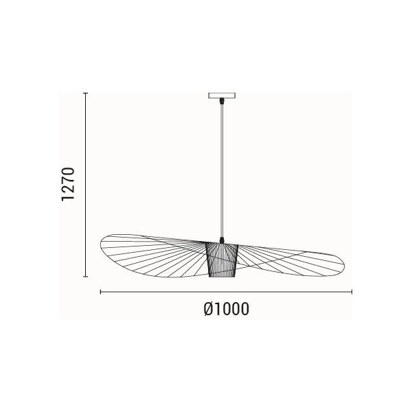Φωτιστικό Οροφής Μονόφωτο Eurolamp Cap 144-46021