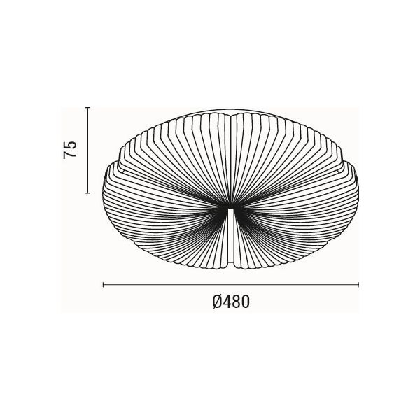Φωτιστικό Πλαφονιέρα LED 3 CCT Eurolamp Triano 144-51038