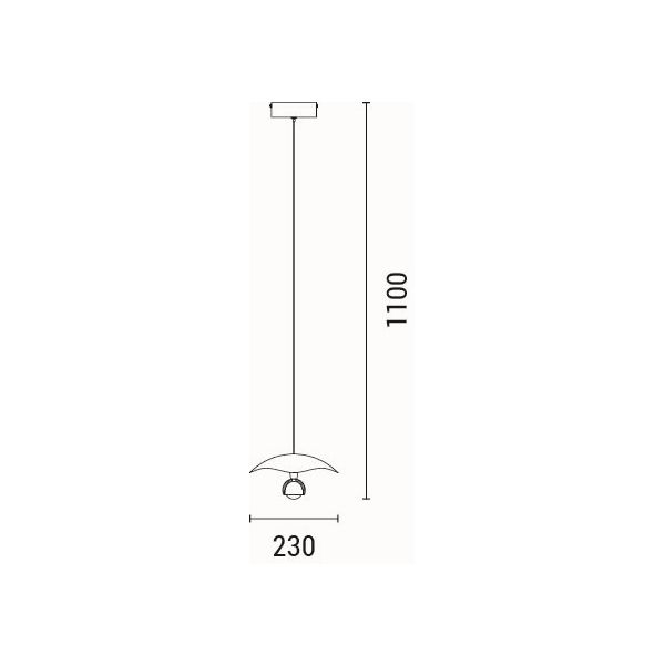Φωτιστικό Οροφής Μονόφωτο Led Eurolamp Enigma 144-15053 Home Φωτιστικά Spitishop