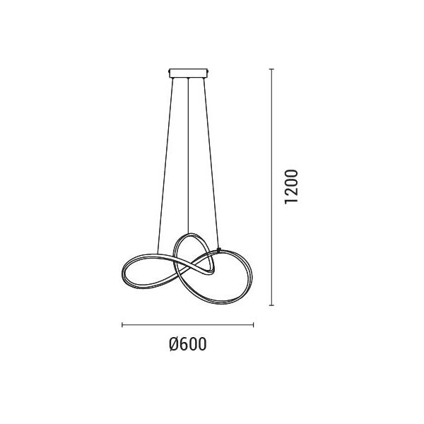 Φωτιστικό Οροφής Μονόφωτο LED Eurolamp Venus 144-15056