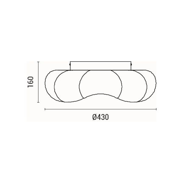 Φωτιστικό Πλαφονιέρα Led Eurolamp Nefos 144-51047 Home Φωτιστικά Οροφής Spitishop