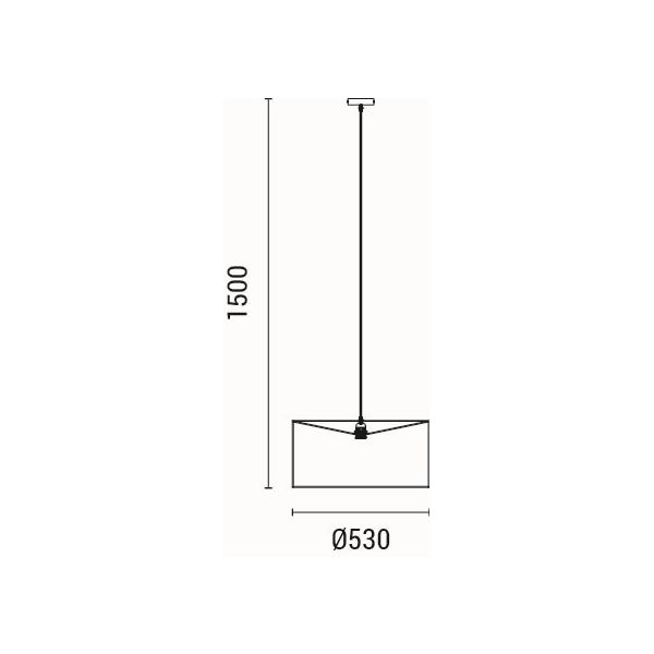 Φωτιστικό Οροφής Μονόφωτο Eurolamp Soho 144-33071