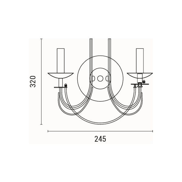 Απλίκα Τοίχου Eurolamp Vault 144-47011 Home Φωτιστικά Spitishop