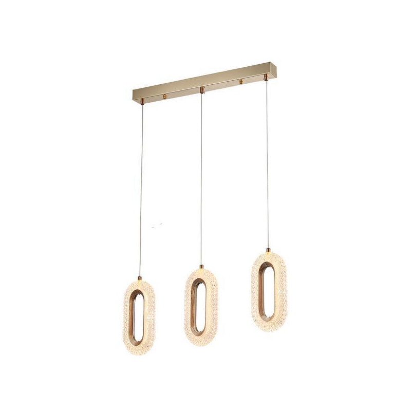 Φωτιστικό Οροφής Τρίφωτο LED Eurolamp Kriko 144-16061